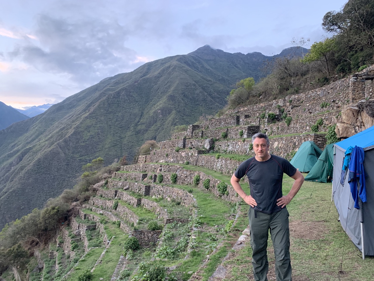 The Inca ruins of Pinchaunuyoc